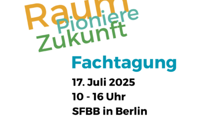Einladung zum Fachtag RaumPioniereZukunft